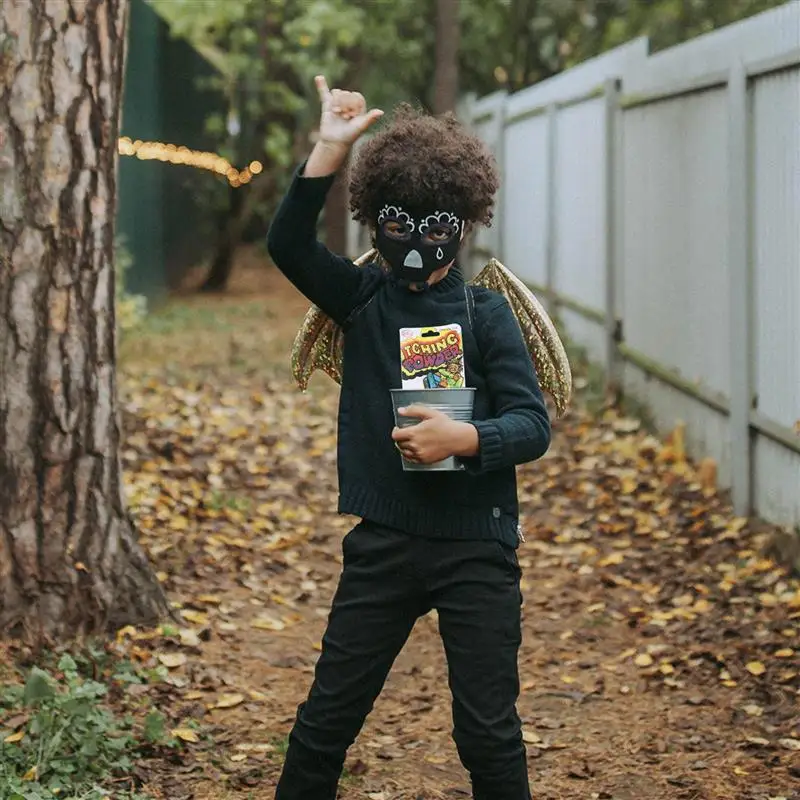 Paquetes de polvo para picazón para niños, 10 piezas, utilería para trucos de Halloween, Prank, favores de fiesta de Halloween