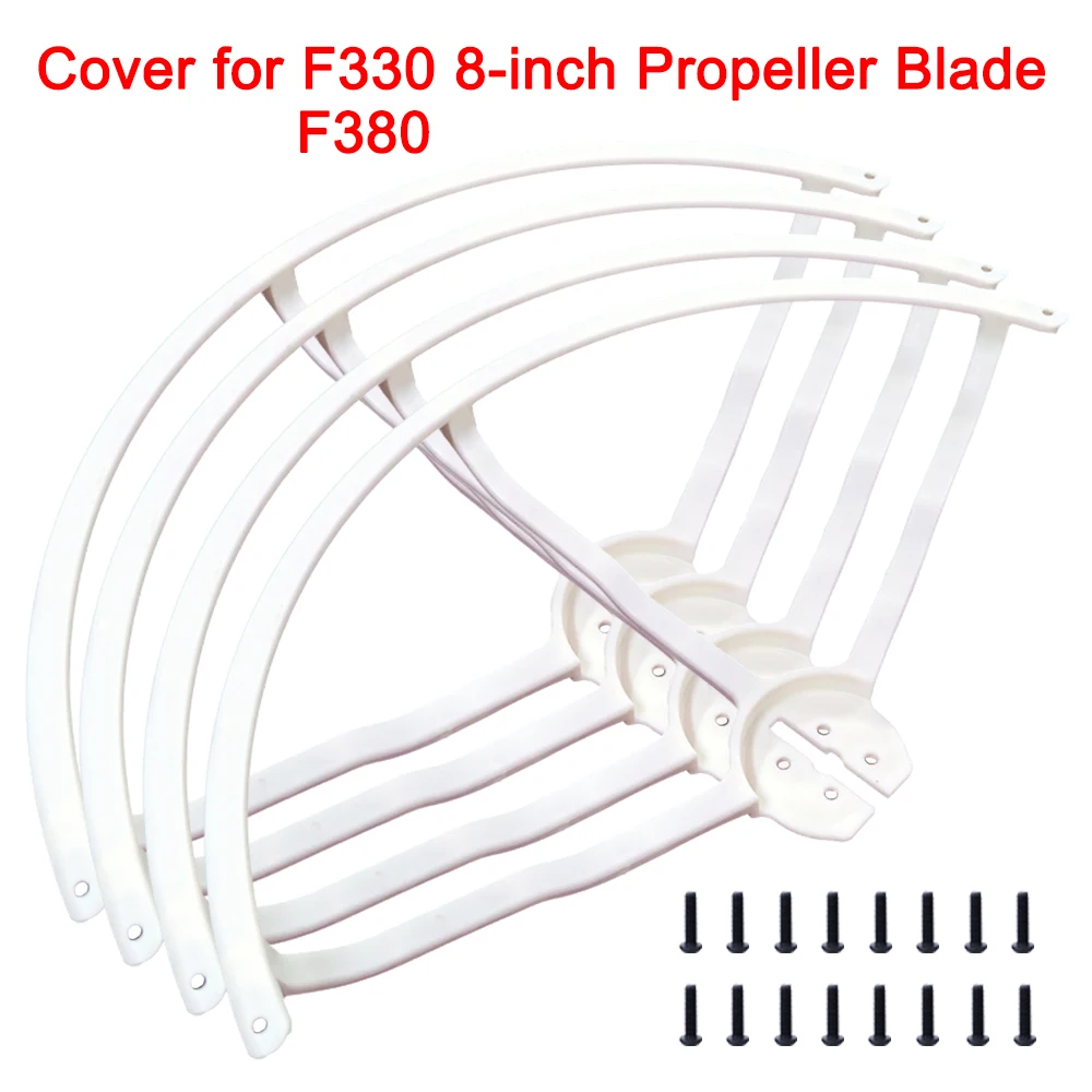 

Бампер для предотвращения столкновений для дрона F330 F380, 8-дюймовая защита пропеллера, запасной аксессуар, устойчивая к лезвию мини-дрона, опора, защита для радиоуправления
