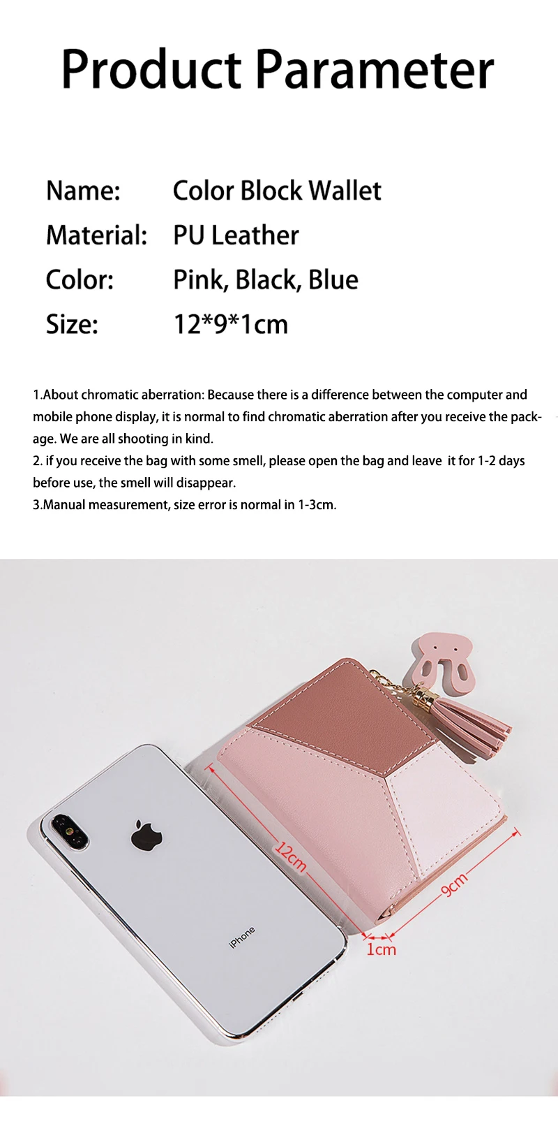 Luxus Marke frauen Brieftasche aus PU Leder Weibliche Karte Halter Geldbörsen Tragbare Damen Kleine Zipper Geldbörsen Mädchen Geschenk – Detail 2