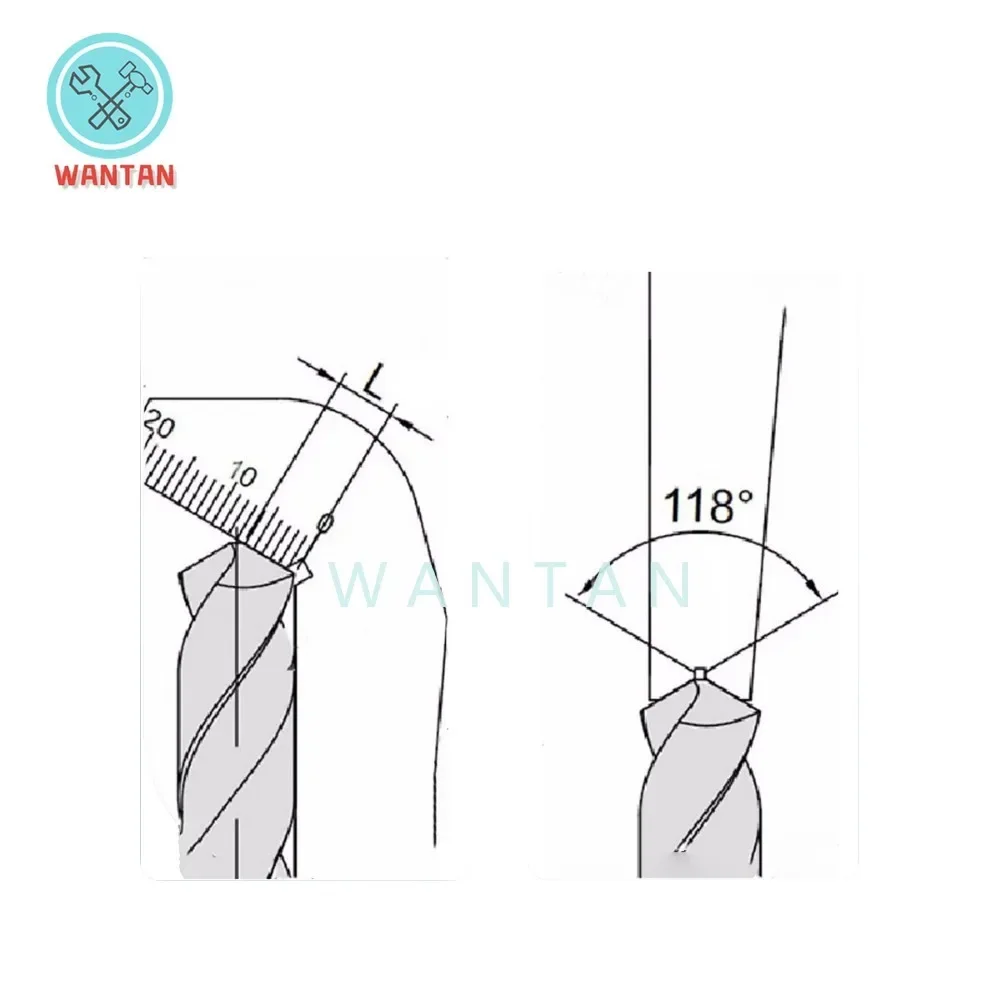 Welding Inspection Tool 118-degree Bit Gauge Welding Bit Measuring Tool