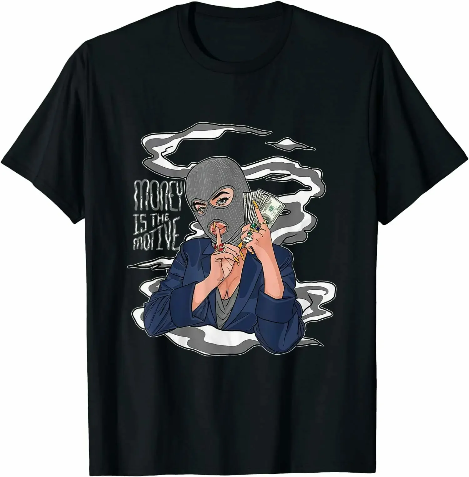 Money Is The Motive, Motive Make A Money T-Shirt Premium Cotton Short Sleeve O-Neck Mens Tshirt S-3XL