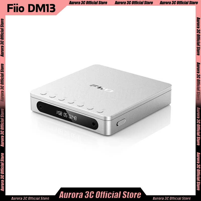 Fiio DM13 Portable Hifi Stereo CD Player Supports Grab Track Transcription And Custom 3.5mm/4.4mm Aptxhd Bluetooth Transmission