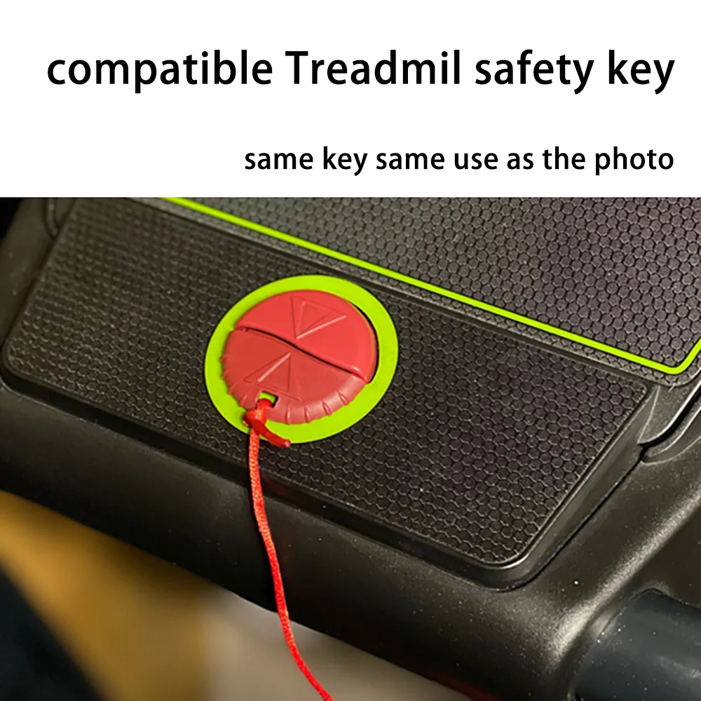 Shuhua قفل أمان جهاز المشي، مقبس مغناطيسي، بدء تشغيل مفتاح قفل إيقاف الطوارئ BH Reebok Universal