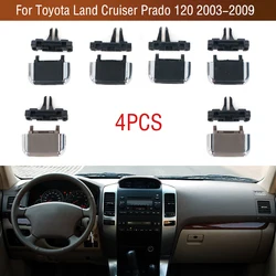 Toyota Land Cruiser Prado LC120 için 4 adet 2003-2009 ön klima çıkış A/C klima delikleri Tab klip tamir kiti