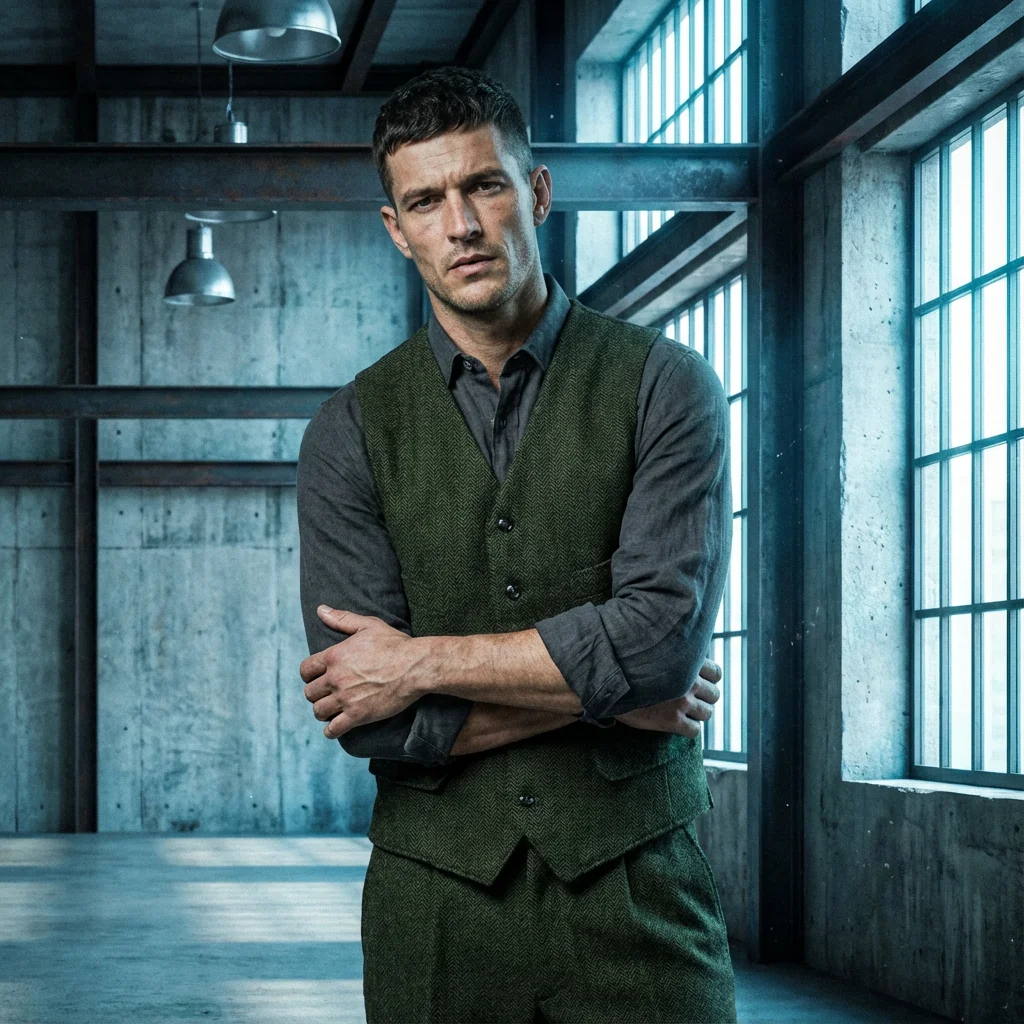 

Men's Vest Peak Lapel Single Breasted Design Male Side Button New Custom Style Classic Suit Vest Chaleco Hombre