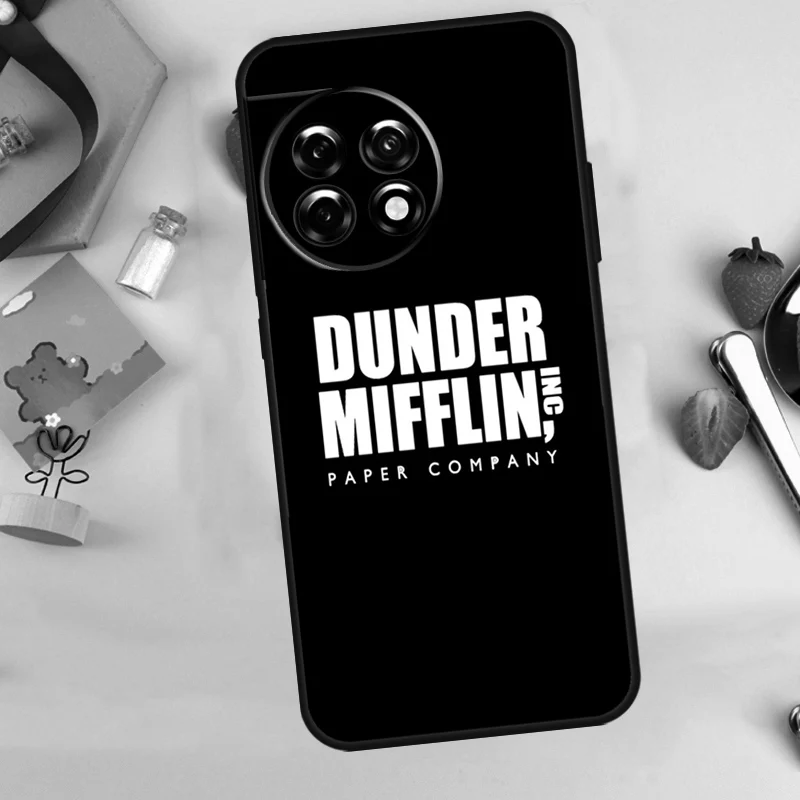 Dunder Mifflin-funda de oficina para Oneplus Nord CE 3 Lite 2T N10 N20 N30 OnePlus 11 10 9 Pro 8T 9R 10R 10T