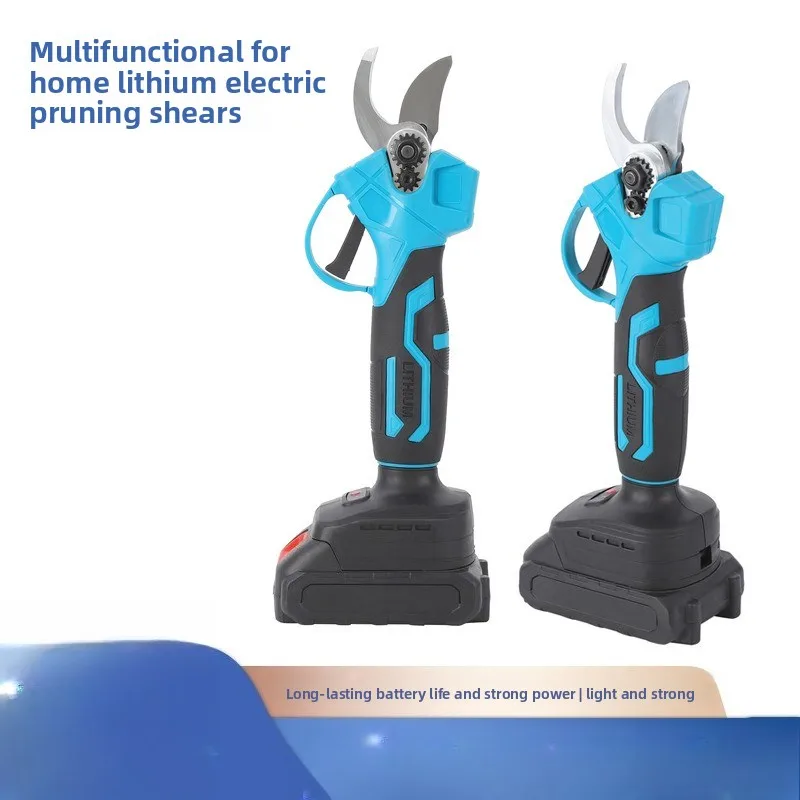 Rechargeable Electric Pruning Shears, Cordless Handheld Powerful Branch Cutter, Multi-function Lithium Garden Scissors