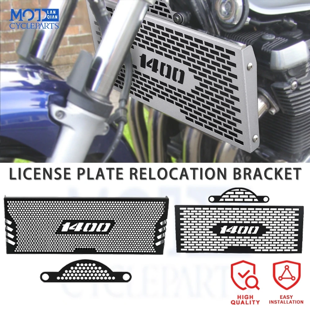 

FOR SUZUKI GSX1400 GSX 1400 GSX-1400 Radiator Grille Guard Cover Protection Accessories 2002 2003 2004 2005 2006 2007 Motorcycle