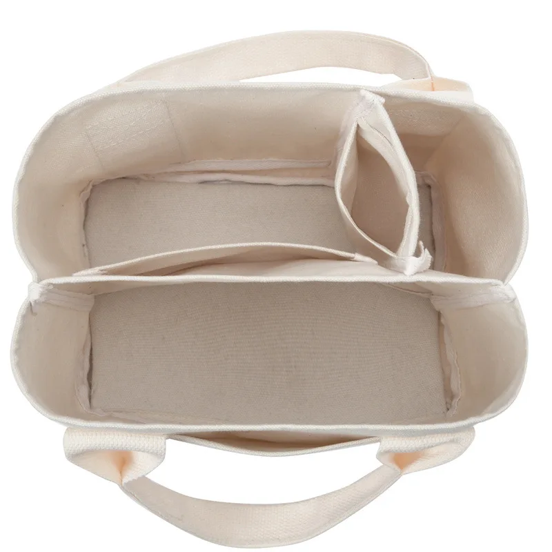 

Canvas Tote Bay Diaper Bag Large Capacity Lunch Commuter Bag for Women Fashion Minimalist Handbag Multi-purpose Daily Carry