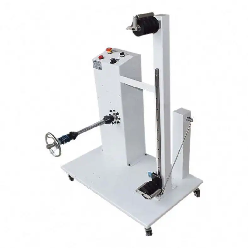 Macchina efficiente per l'alimentazione dei cavi spelafili con distributore automatico di tamburi per cavi