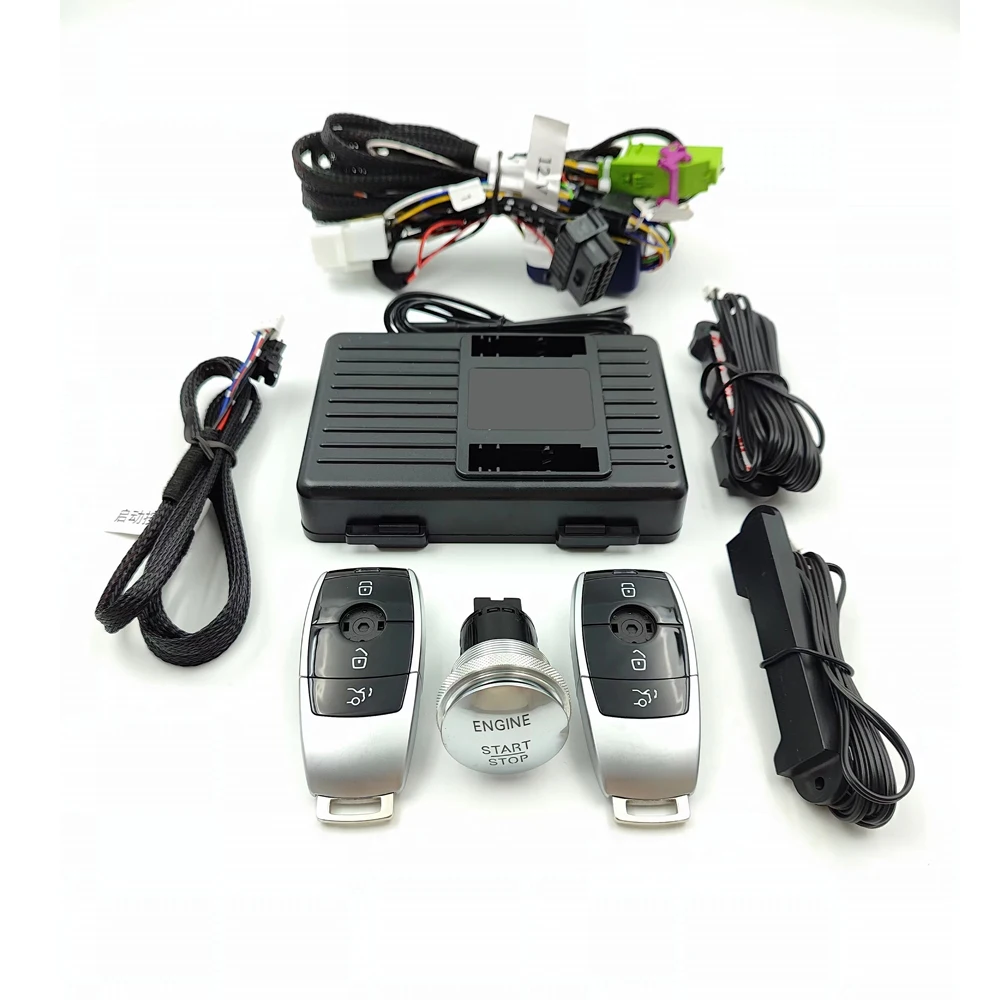 

For Mercedes Benz Sprinter Add Push Start Stop Engine Remote Starter System Keyless Entry with New Key Car Accessories