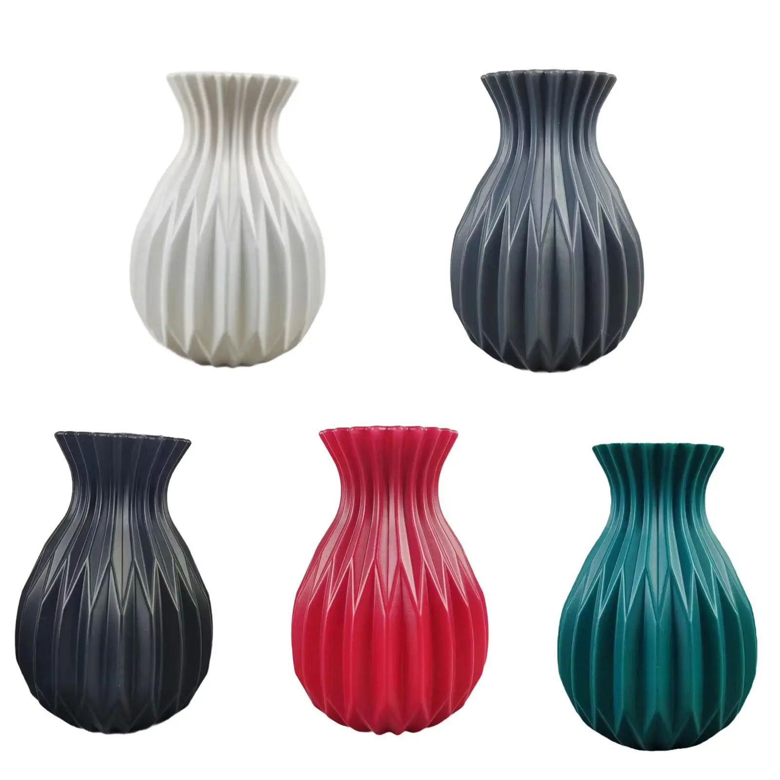 

Modern Flower Vase Floral Container Small Nordic Unbreakable Vase Flower Arrangement for Party Desk Decoration Birthday Gift