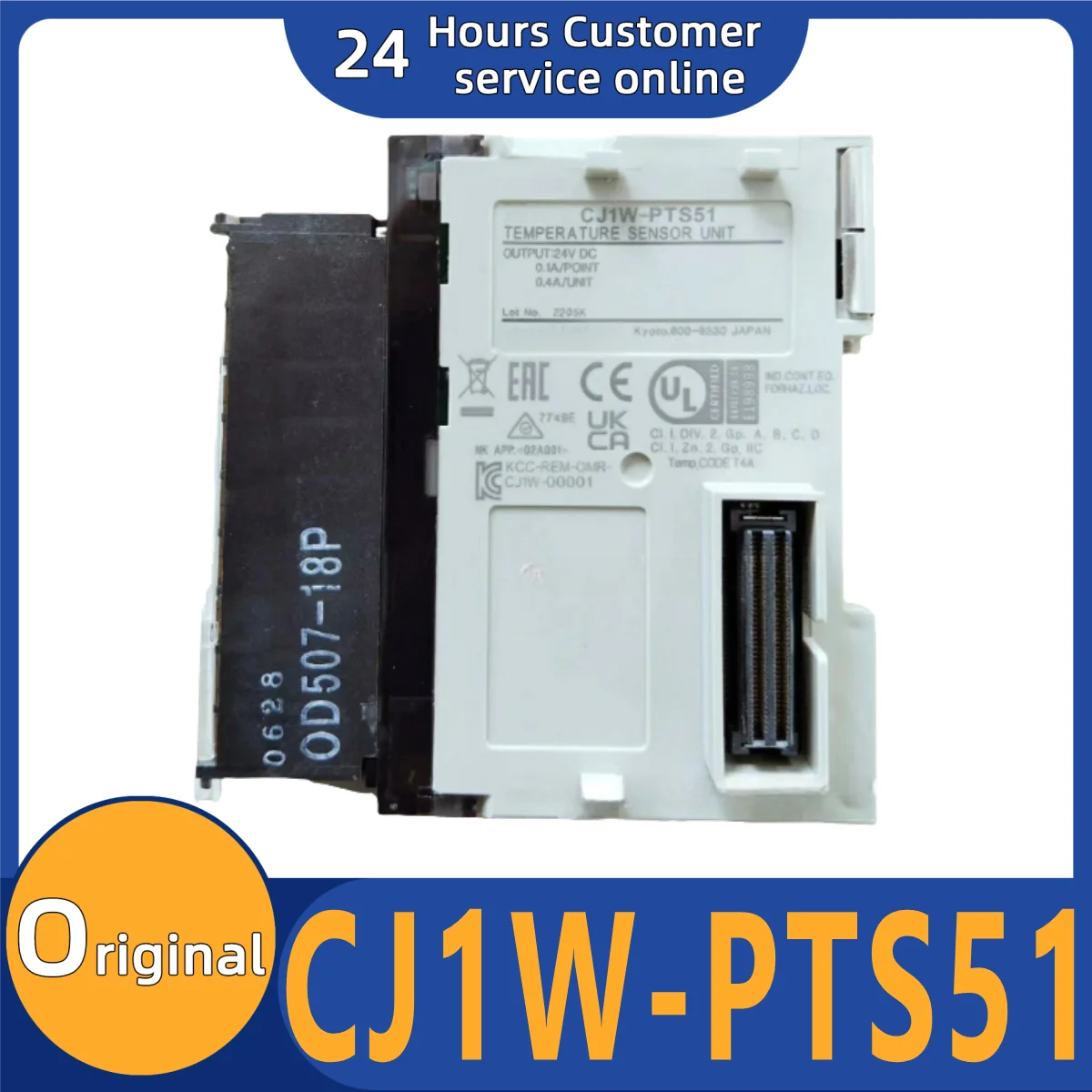 

Brand new original temperature sensor unit module CJ1W-PTS51