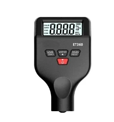 ET360 Mini Micron Level Paint Thickness Meter High Precision Car Paint Coating Thickness Gauge Fe/NFe Fe+ Zn Russian Manual