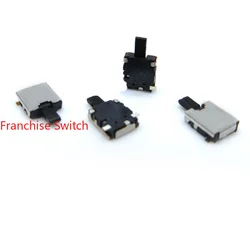 10PCS Flat Head Turtle Detection Switch SMD 4 Pin Probe Self-reset ESE13H21C