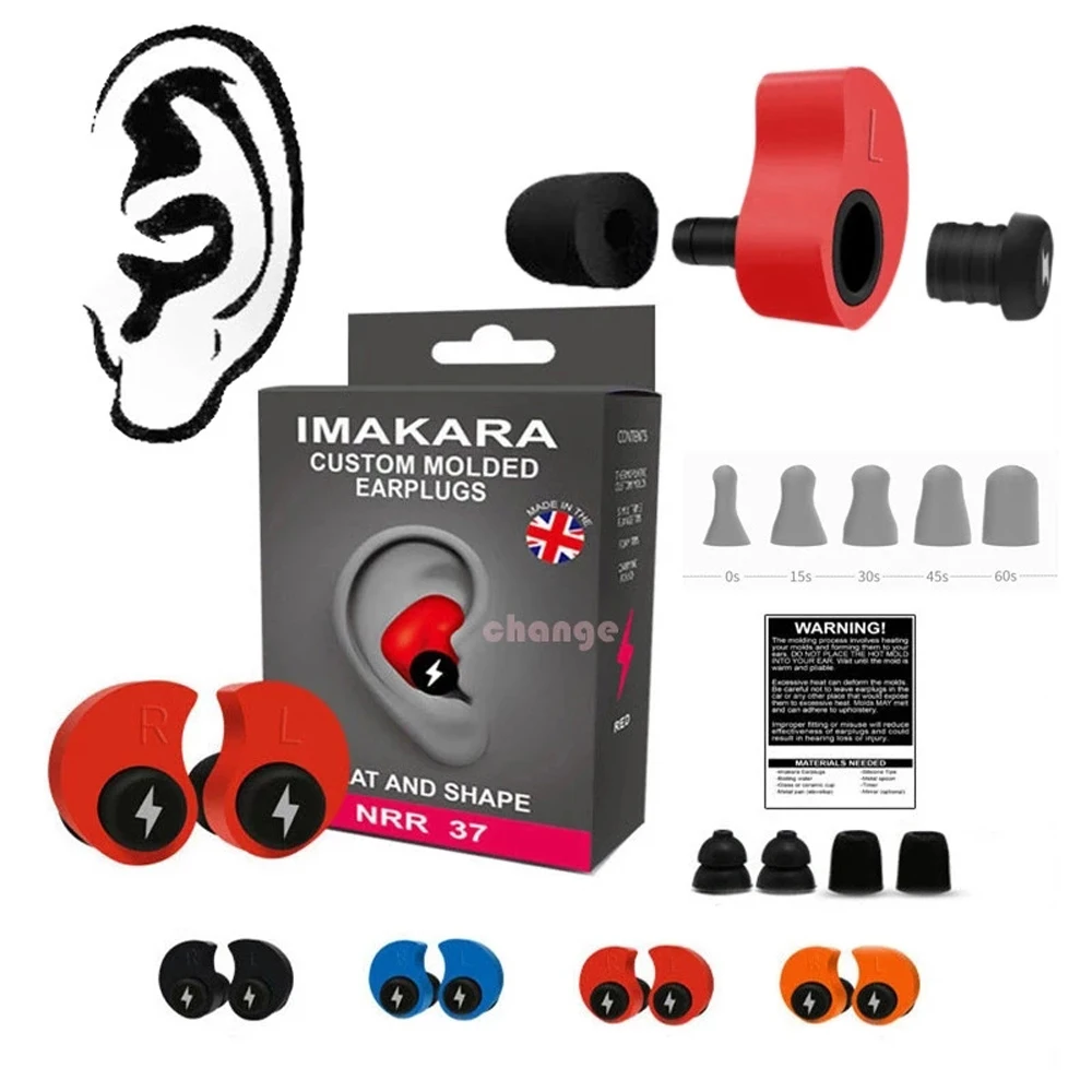 Sleep Silicone Ear Plugs Black Soundproof Soft Foam Sleeping Earplugs Tapones Oido Ruido Noise Reduction Filter For Ears Earplug