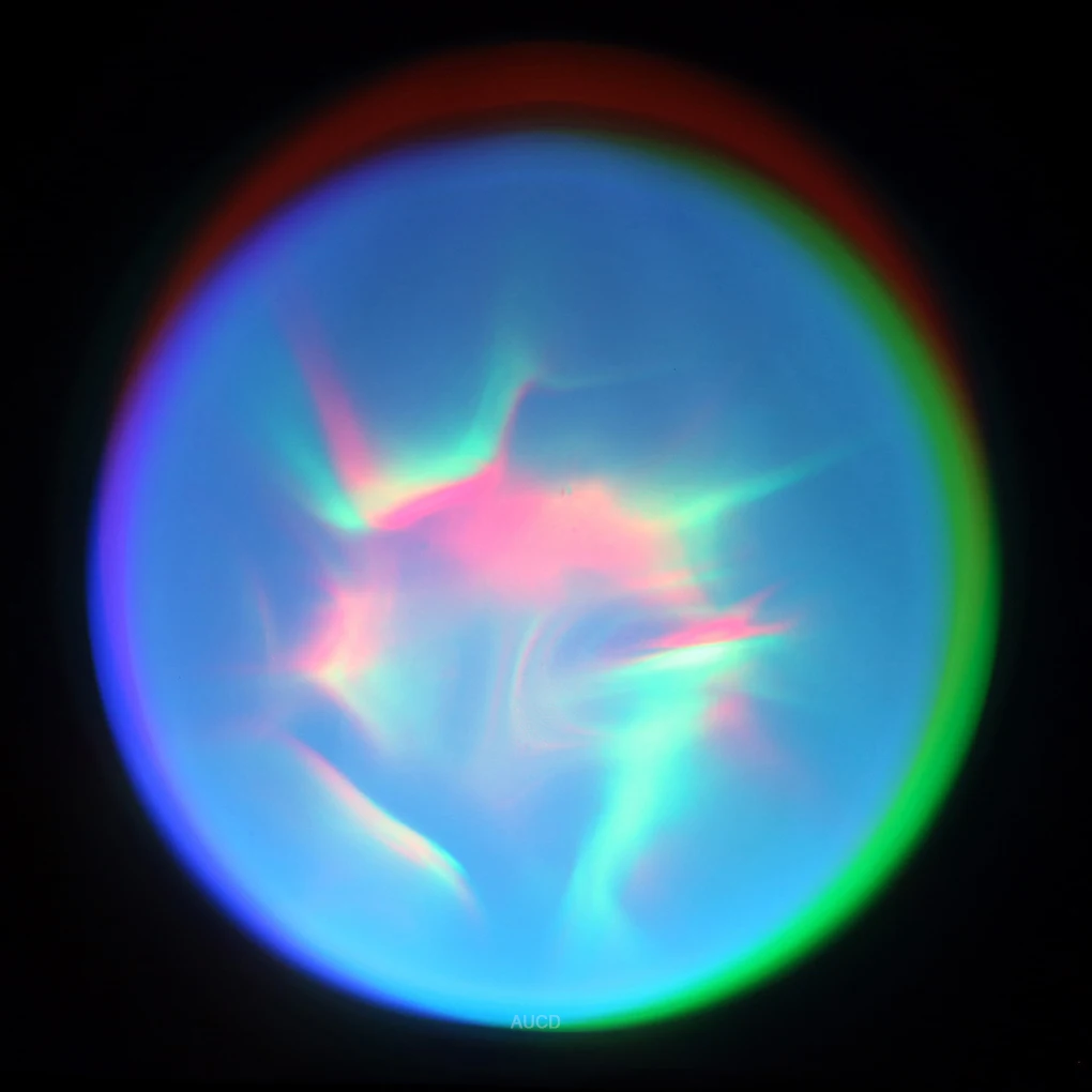 6W RGB USB Projection LED Sound Control Laser Regulable Full Star Aurora Bright Lights Home Party  Night Lighting Kid Gift Lamps