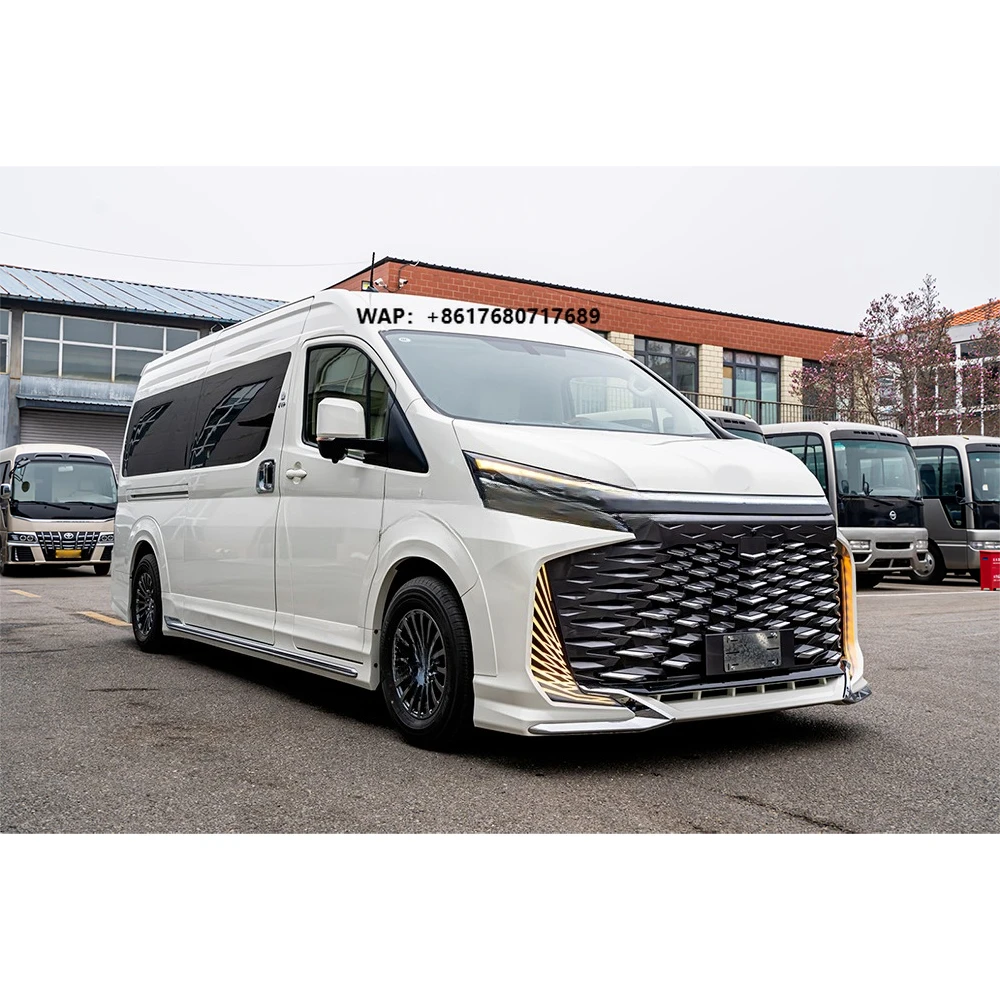 Car Body Parts Front Rear Bumper Modified Bodykit for HIACE Upgrade Alphard Body Kit