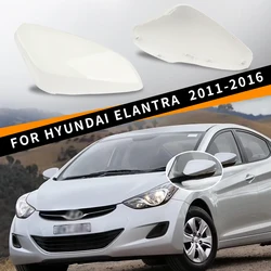 Suitable for Hyundai Elantra 2011 2012 2013 2014 2015 2016 left and right rearview mirror cover accessories white