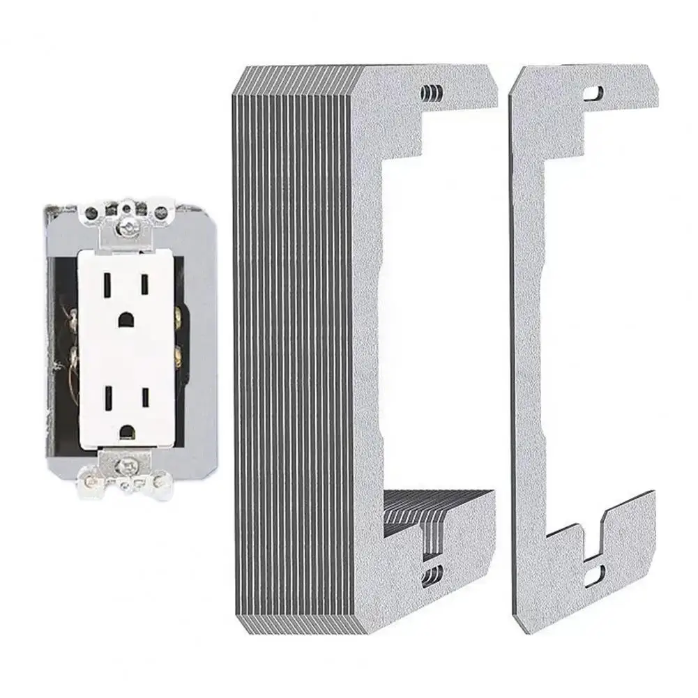 Electrical Outlet Spacers Wall Plate Spacers 5/10/15/20/30pcs Galvanized Metal Wall Plate Spacers Electrical Outlet for Switches