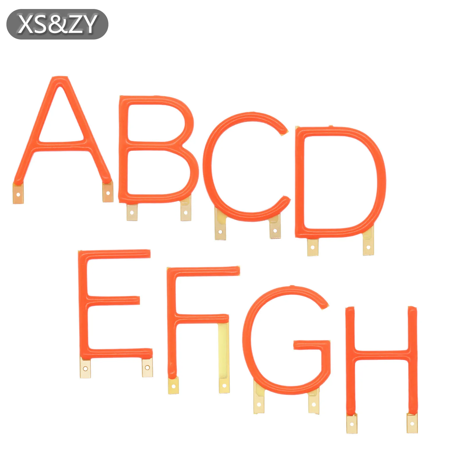 

LED Letter Dilament A B C D E F G H I J K L M DC2.8-3.0V 150mA Lighting decoration For Outdoor Advertising Wedding Lantern Diy