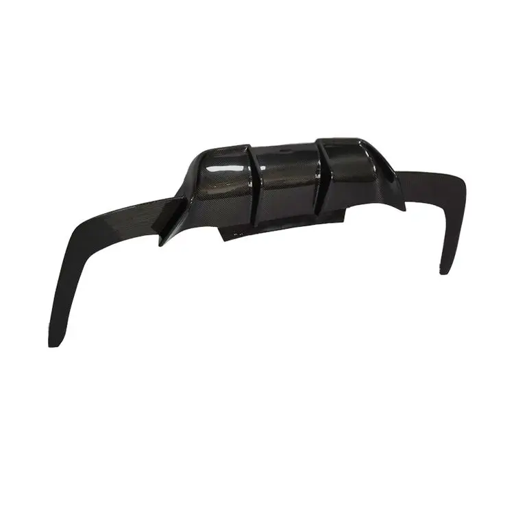 2011-2016年式 BMW 6シリーズ M6 F12 F13用 M6 Vスタイル カーボンファイバー リアディフューザーリップ