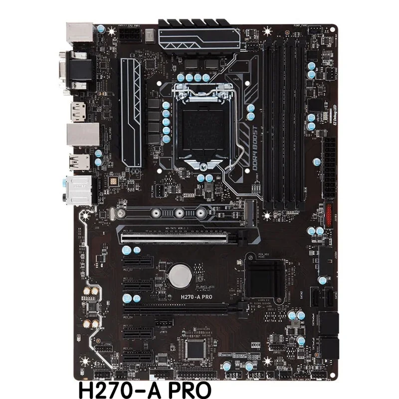 

Материнская плата для MSI H270-A PRO H270 LGA 1151, материнская плата DDR4, 100% протестирована, ОК, полностью работает, бесплатная доставка