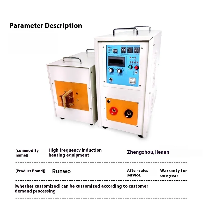 High Frequency Induction Heating Machine, Handheld Electromagnetic Heater Equipment, Small Melting Quenching