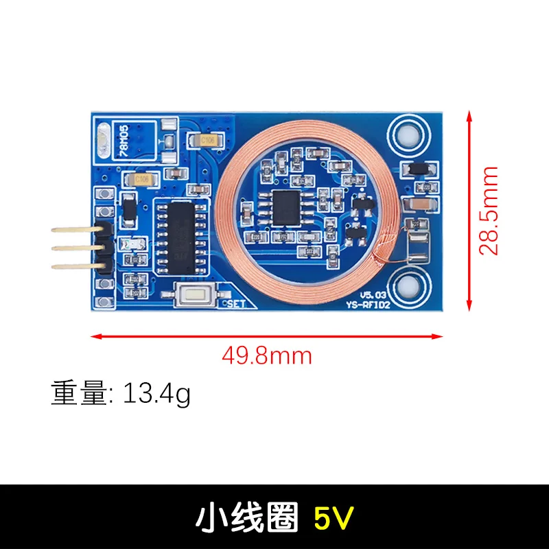 DC 5V 12V ID Card Decoder RFID Reader Module 125KHz TK4100 RF UART IO Output Board For Access Control DIY Modification