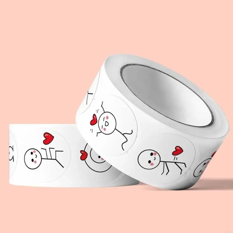 D7YD 500PCS/Pack Cartoon Novelty Sticker Waterproof Luggage Laptops Toy