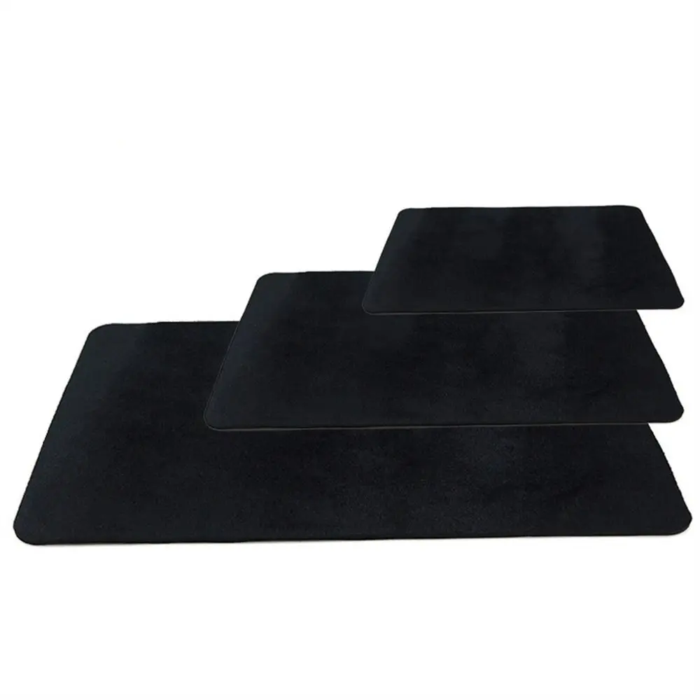 Accesorios mágicos profesionales, tapete para tarjetas mágicas, accesorios para trucos de magia, almohadilla para monedas, almohadilla grande negra para juegos de mesa, magia callejera