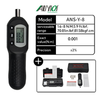 ANS-Y-8 1/4 Preset Torque Screwdriver Torque Screwdriver Adjustable Idle Slip Torque Wrench Dynamometer Batch Head Torque Meter
