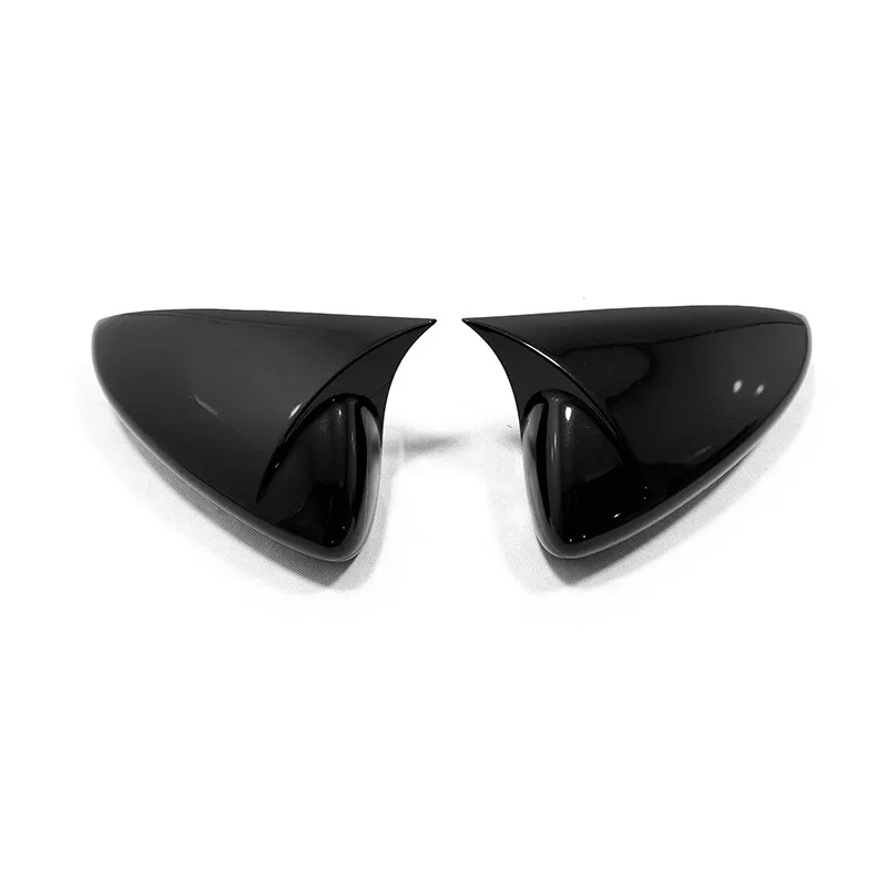 For Mazda CX-30 2020-2024 Mirror Cover Cap, Carbon Fiber Look, Decorative Trim Shell, Replacement Accessory