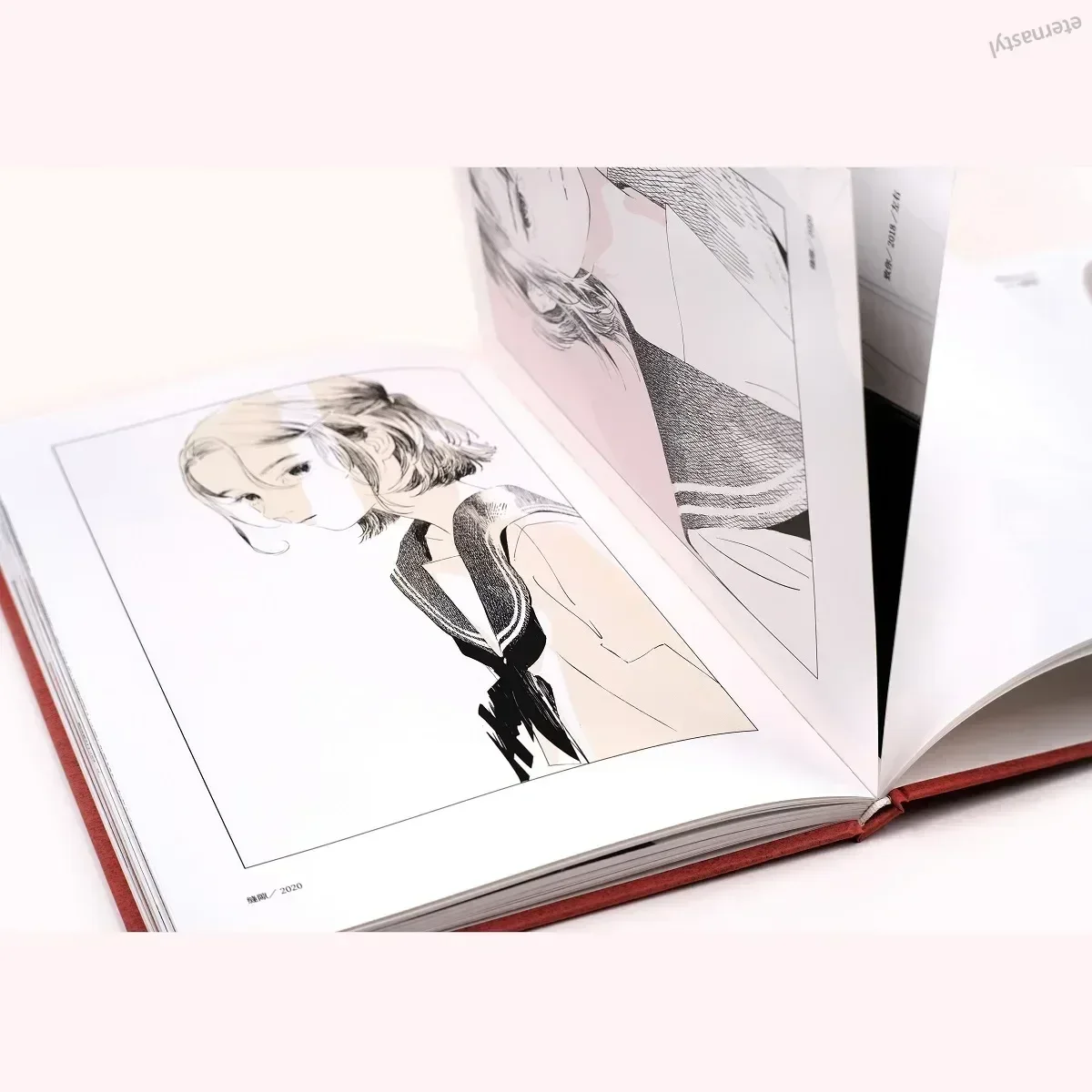 Casket matayosi's personal art collection Girl Treasures Fresh and delicate concept design book and painting albumBOOKS