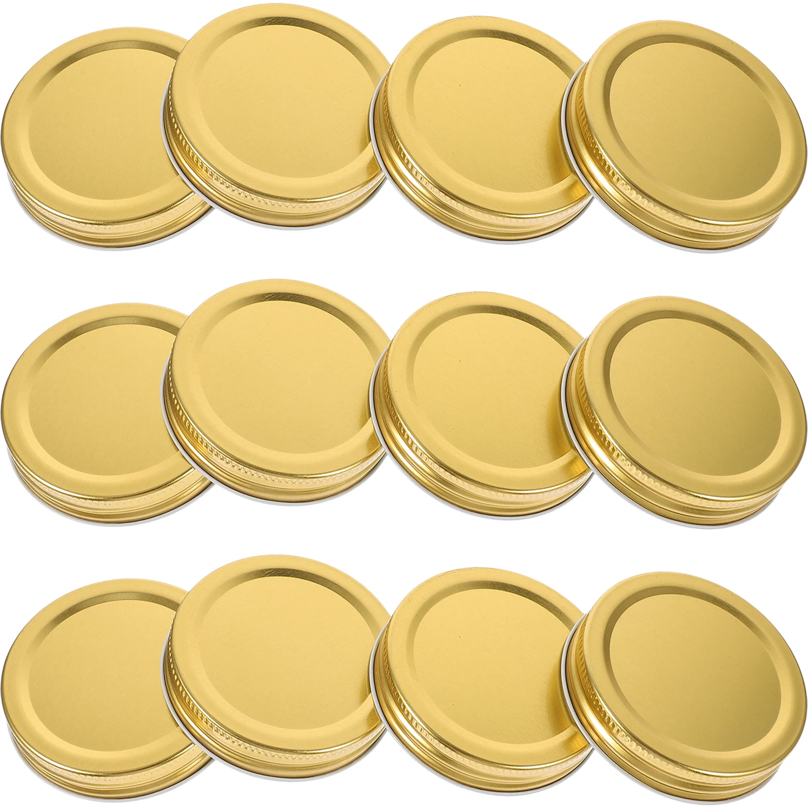 10 szt. Pokrywek do słoików 70mm z regularnym otworem, metalowe pokrywki do konserwowania, szczelne, uniwersalne, do dżemów, galaretek, marynowanych warzyw