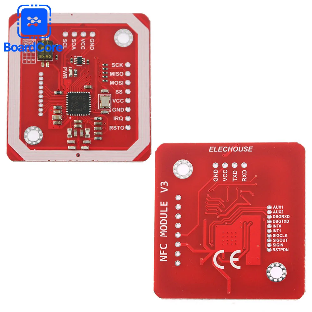 وحدة PN532 NFC RFID V3 لوحة الاتصالات الميدانية القريبة (NFC) تدعم الاتصالات مع هاتف Android/iOS والهواتف الذكية وArduino #4