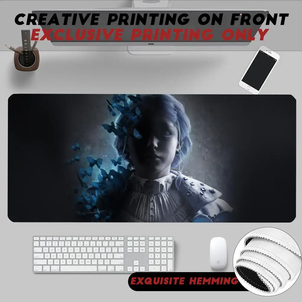 

Mouse Pad Non-Slip Rubber Edge locking mousepads Game play mats Fighting electronic video game Lies of P for notebook PC computer