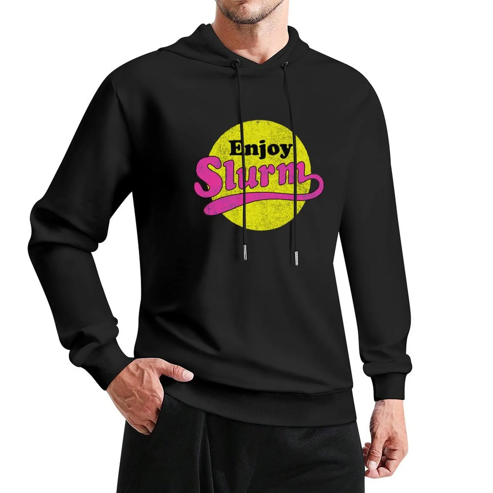 Enjoy Slurm Pullover Hoodie mens clothes men's autumn clothes men wear new in hoodies and blouses