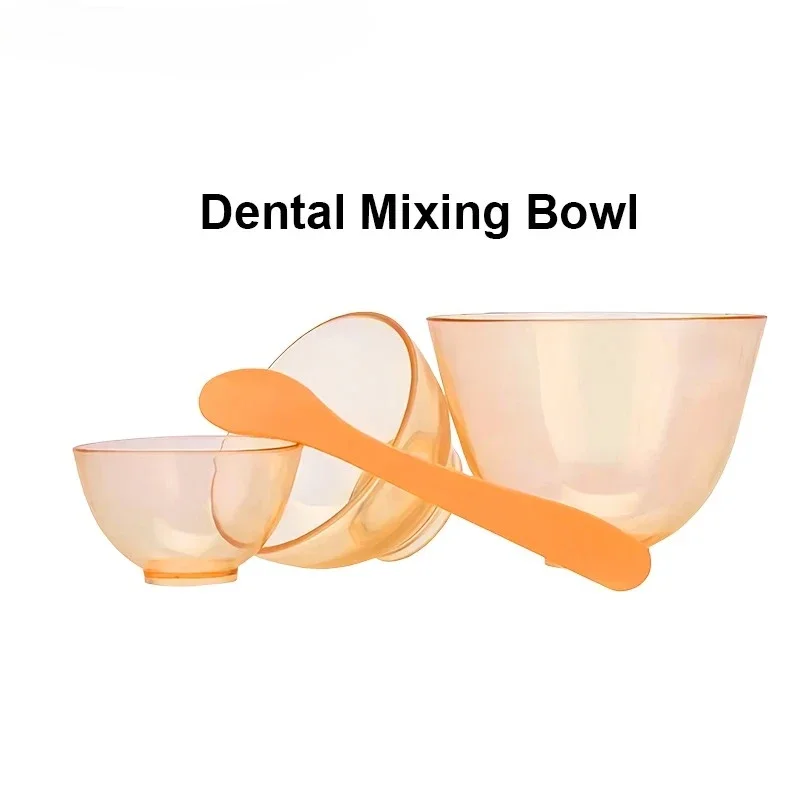 SOVDENT Dental Plaster Mixing Bowl Silicone Mixed Flexible Mixing Bowl Transparent Rubber Leather Bowls S/M/L Dentistry Tools