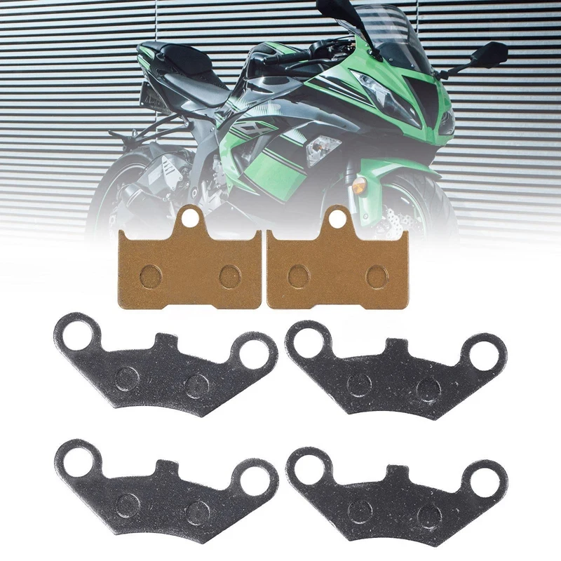 6 Piece Front Rear Brake Pads Replace As Shown Motorcycle Accessories For Cfmoto CF500 500Cc CF600 600Cc X5 X6 X8 U5 ATV UTV