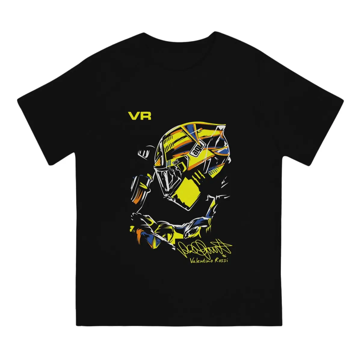 Moto Gp Rossi Racing 2021 Classic Tshirt Graphic Men Tops Vintage Fashion Summer Polyester Clothing Harajuku T Shirt