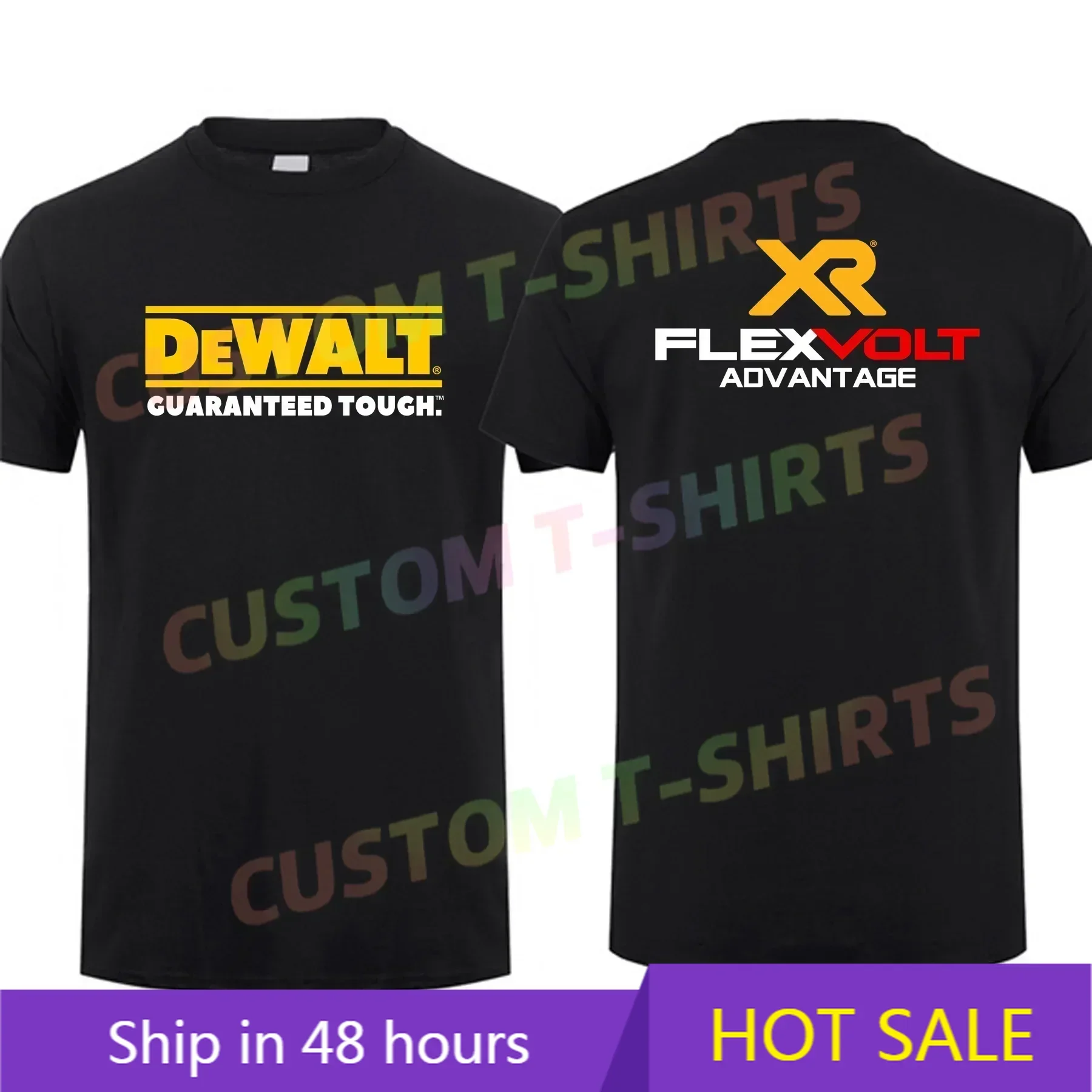 

Amazing Tee Men T Shirt Double-sided Oversized tool Flexvolt Advantage T-shirt Male T-shirts Graphic Short Sleeve S-3XL