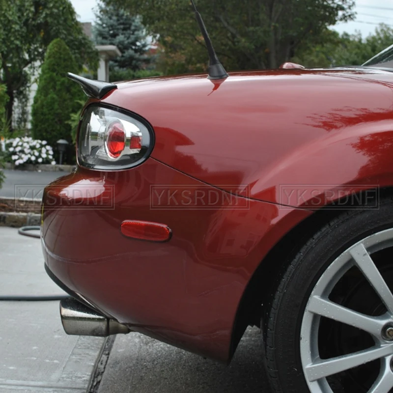 For MX5 NC NCEC Roster Miata EPA Type 3 2009-2015 Real Carbon Fiber Rear Trunk Spoiler (PRHT Hard Top Only)