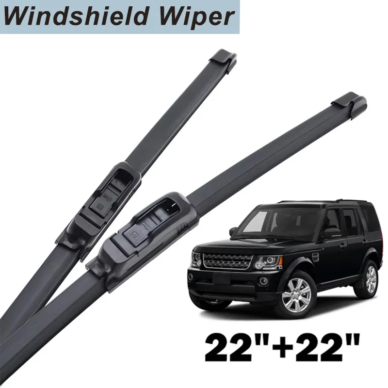 Front Windshield Wiper Blades Set For Land Rover Discovery 3 4 LR3 LR4 2004 2005 2006 2007 2008 2009 2010 2011 2012 2013