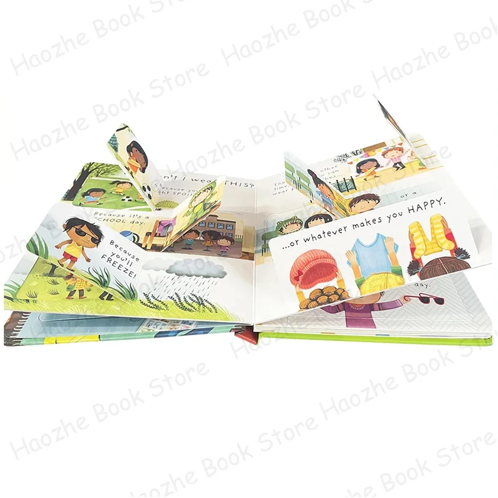 Why Should I Get Dressed Usborne Books Lift The Flap Very First Questions & Answers English Picture Book Bedtime Cardboard Book