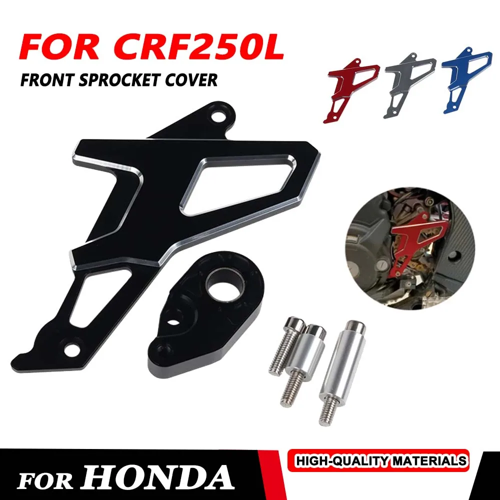 

For Honda CRF250L CRF 250L CRF250 CRF 250 2012 - 2018 Motorcycle Accessories Front Sprocket Cover Chain Protector Guard Cap