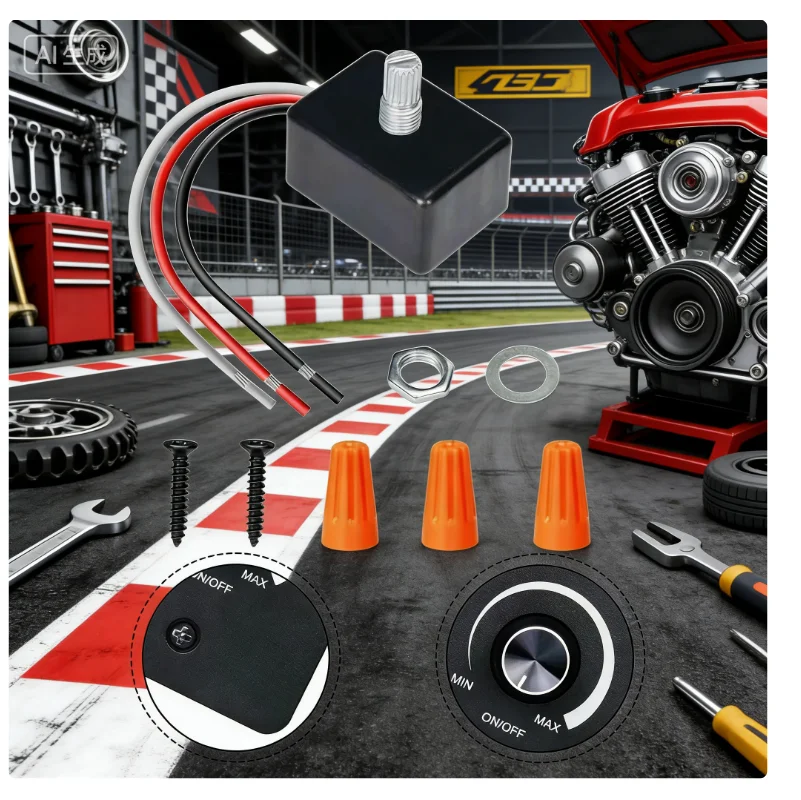 

Портативный регулятор яркости света 12В 5А для автодомов, с регулируемой ручкой, для галогенных/нажимных/дисковых/маркизных светильников