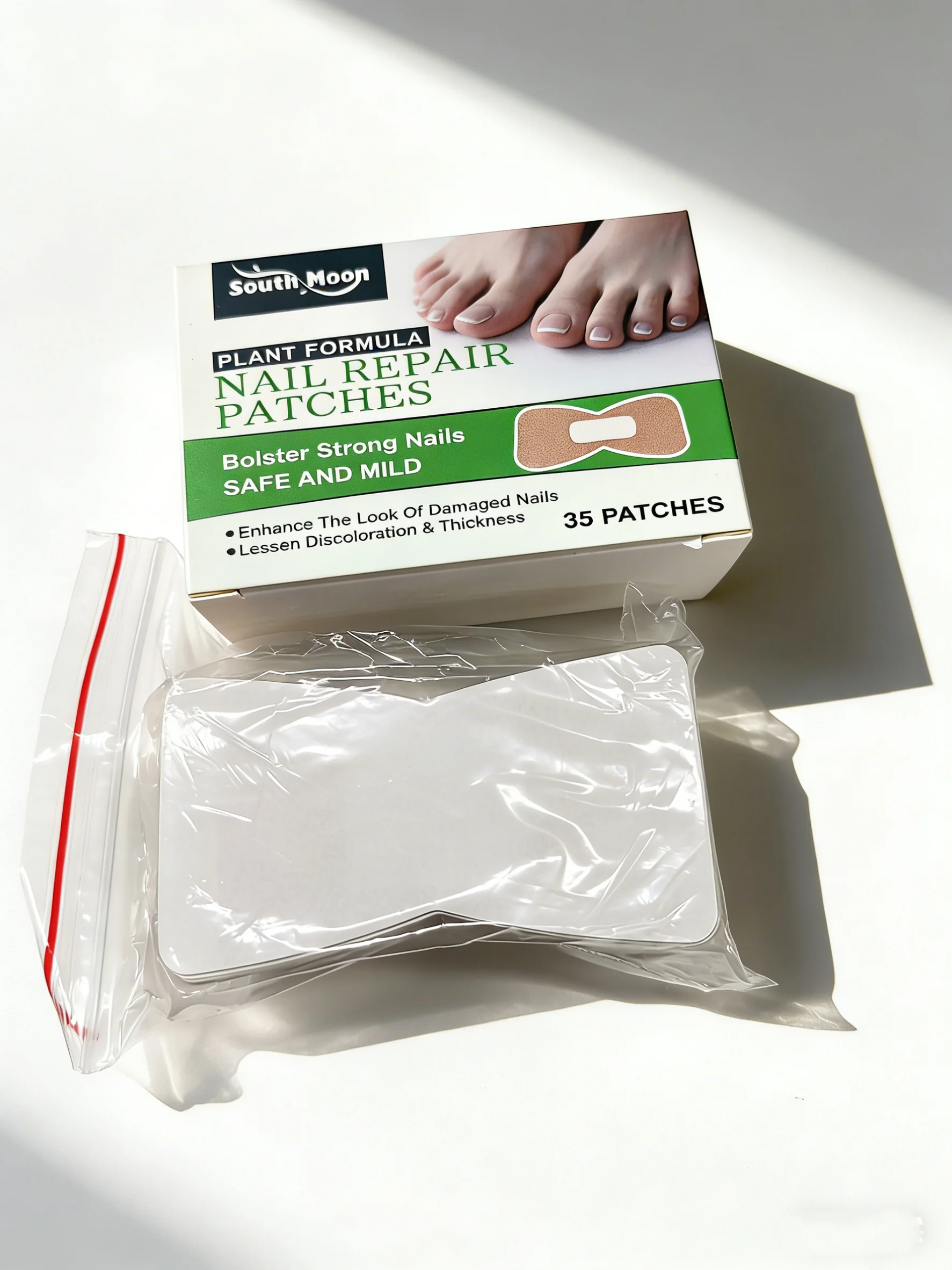 Nail care patches - Strengthen & Care for Damaged Nails,Safe Mild Care to Bolster Nails.35 patches