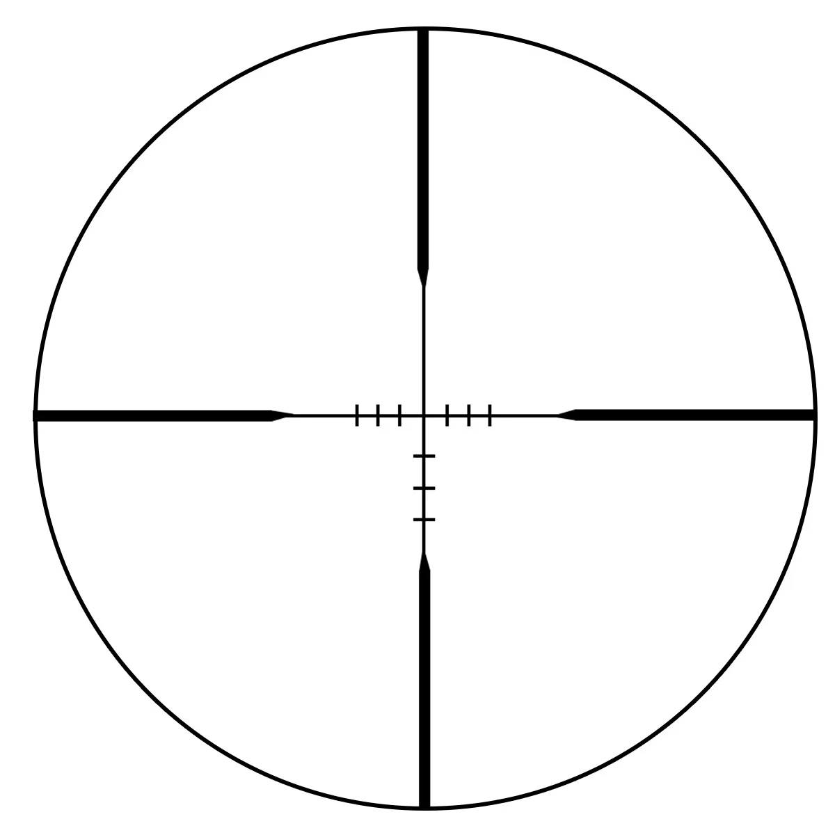 Imagem -05 - Tactical Reticle Rifle Scope Óptica Long Eye Relief Hunting Tactica Collimator Airsoft Rifle Scope Rail 27x32 Sfp 11 mm 20 mm