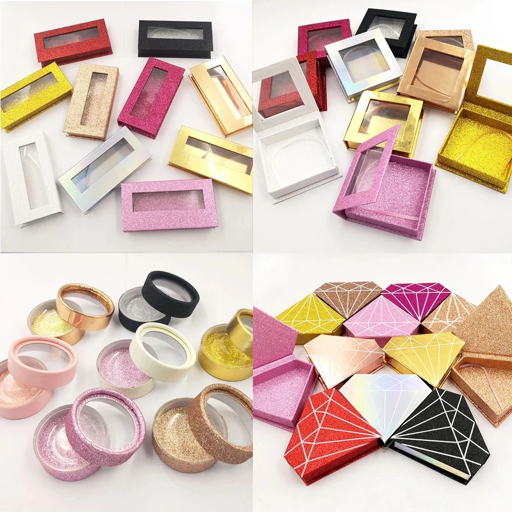 AMAOLASH Cílios Embalagem ao cliente Cílios postiços e caixas de embalagem de cílios postiços são personalizadas de acordo com seu pedido